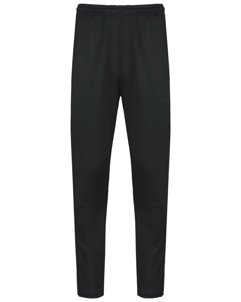 Premium gerecyclede Trainingsbroek uniseks, black — productfoto 6