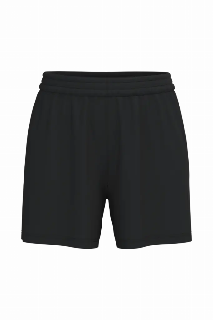 Dames sportshort van polyester, black — productfoto 6