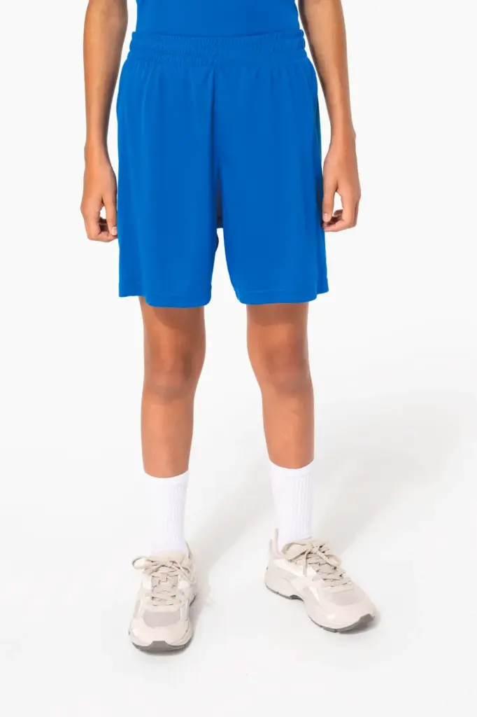 Sportshort van polyester voor kinderen