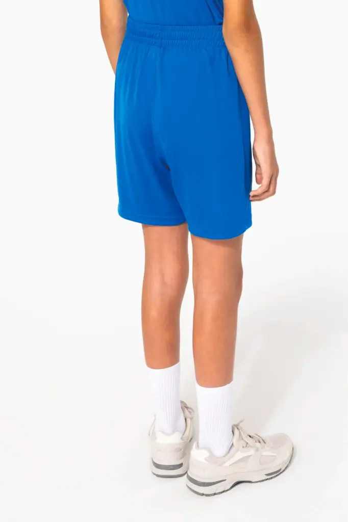 PA1047-6_2026 - Hidalgo Sportshort van polyester voor kinderen — productfoto 2