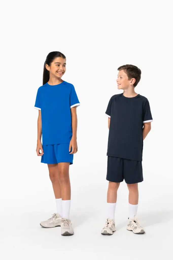 PA4046-PA1047-5_2026 - Hidalgo Sportshort van polyester voor kinderen — productfoto 3