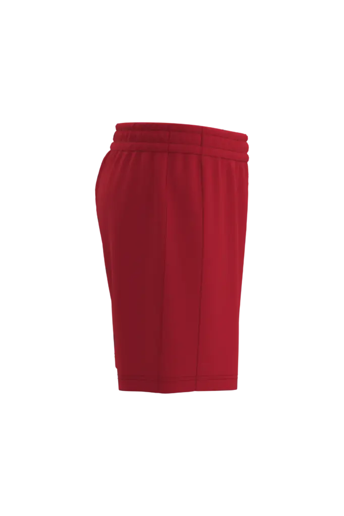 PS_PA1047-S_SPORTYRED - Hidalgo Sportshort van polyester voor kinderen, sporty red — productfoto 7