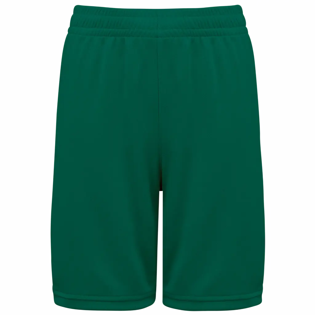 Basketshort voor heren, dark green — productfoto 7