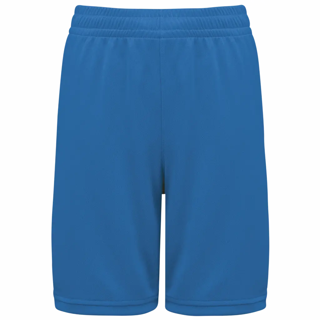 Basketshort voor heren, sporty royal blue — productfoto 10