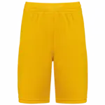 Basketshort voor heren, sporty yellow — productfoto 11