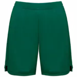 Basketbalshort voor dames, dark green — productfoto 5