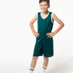 Basketbalshort voor kinderen — productfoto 3
