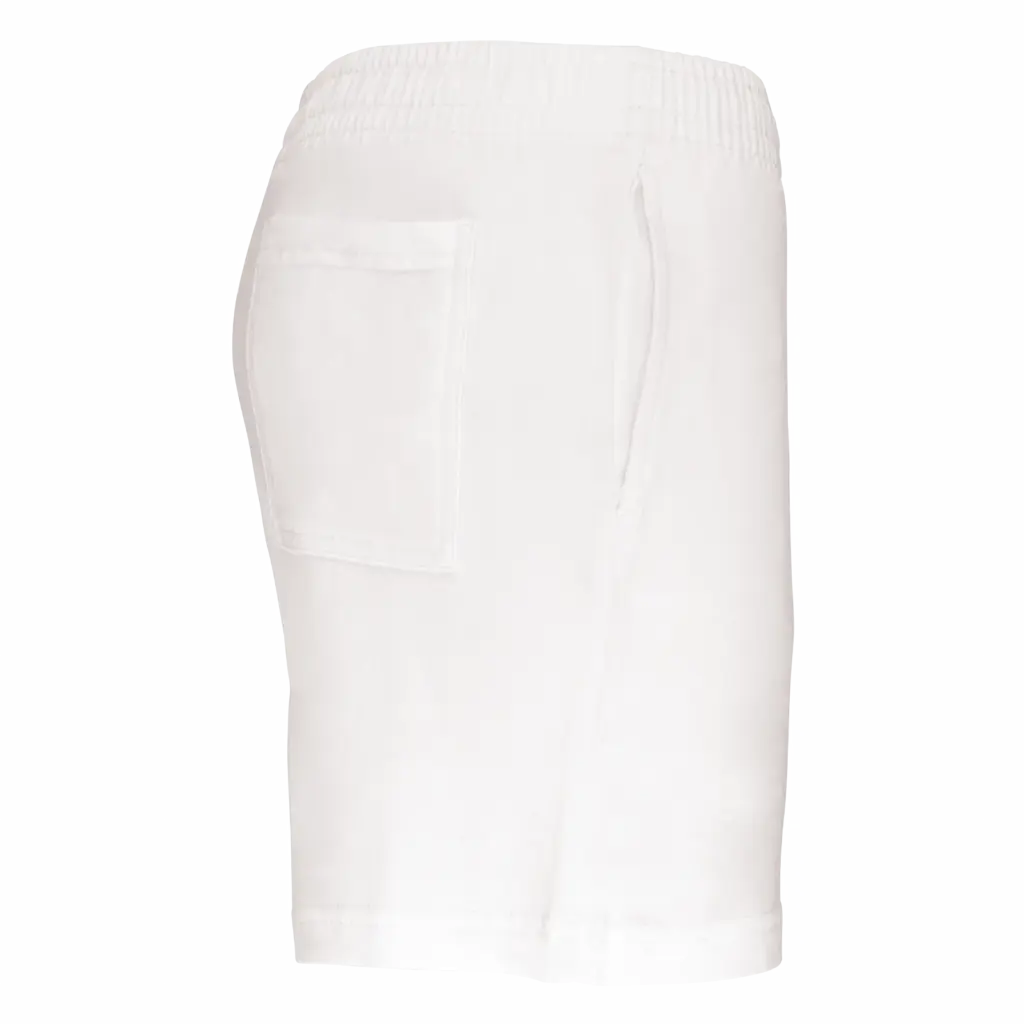PS_PA152-S_WHITE - Hidalgo Jersey damesshort, white — productfoto 9