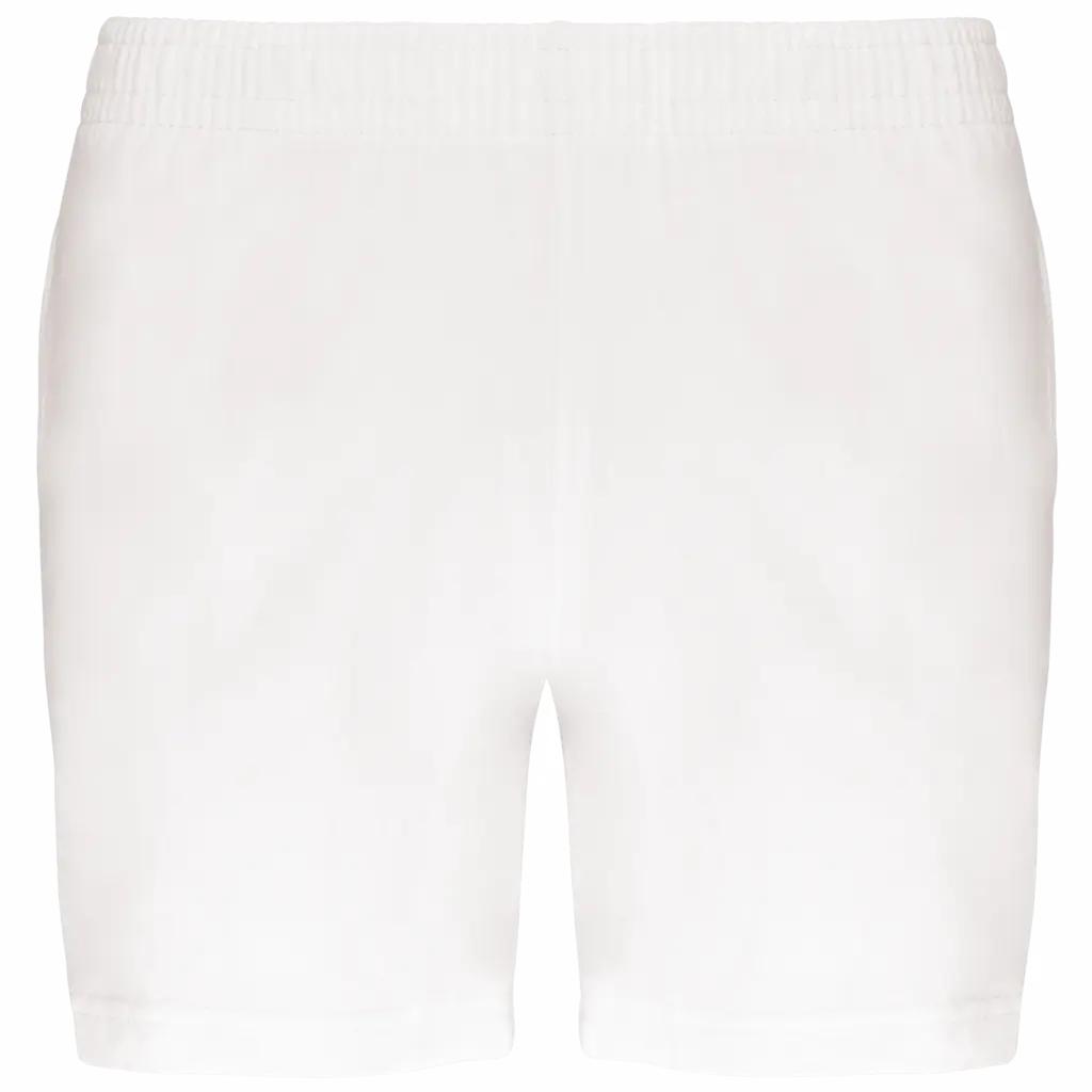 Jersey damesshort, white — productfoto 10