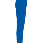 Unisex joggingbroek van licht katoen, light royal blue — productfoto 7