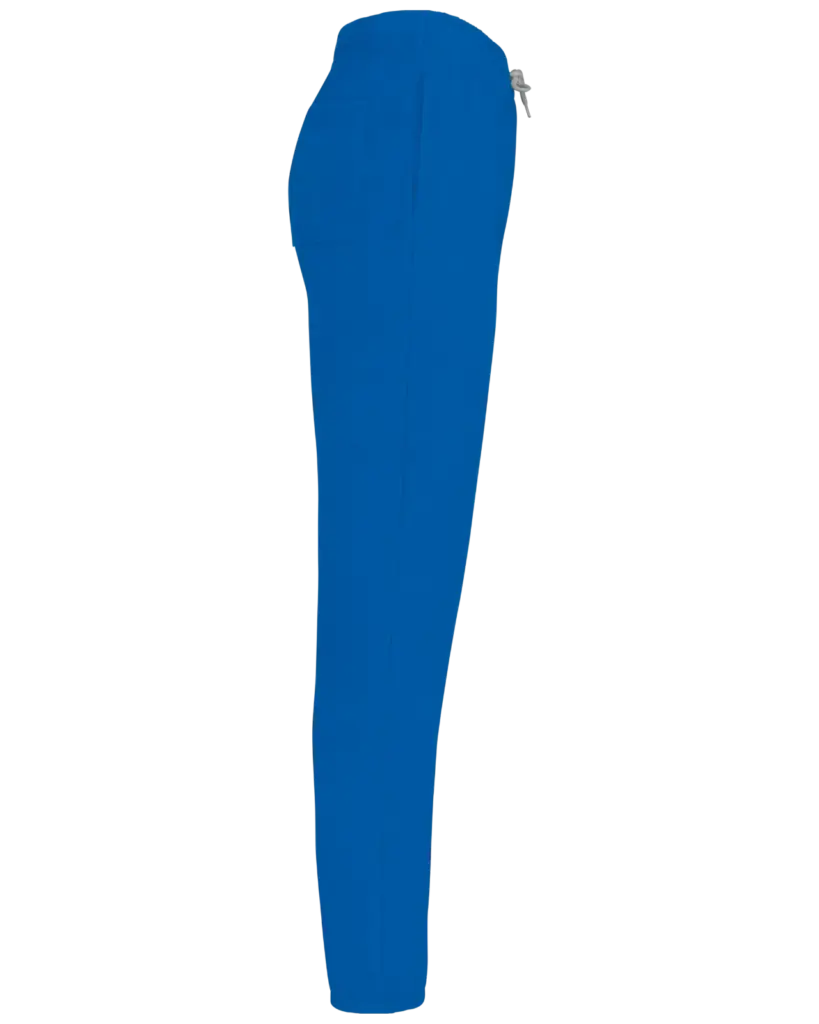 Unisex joggingbroek van licht katoen, light royal blue — productfoto 7