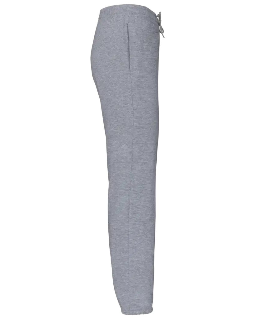 Unisex joggingbroek van licht katoen, oxford grey — productfoto 9
