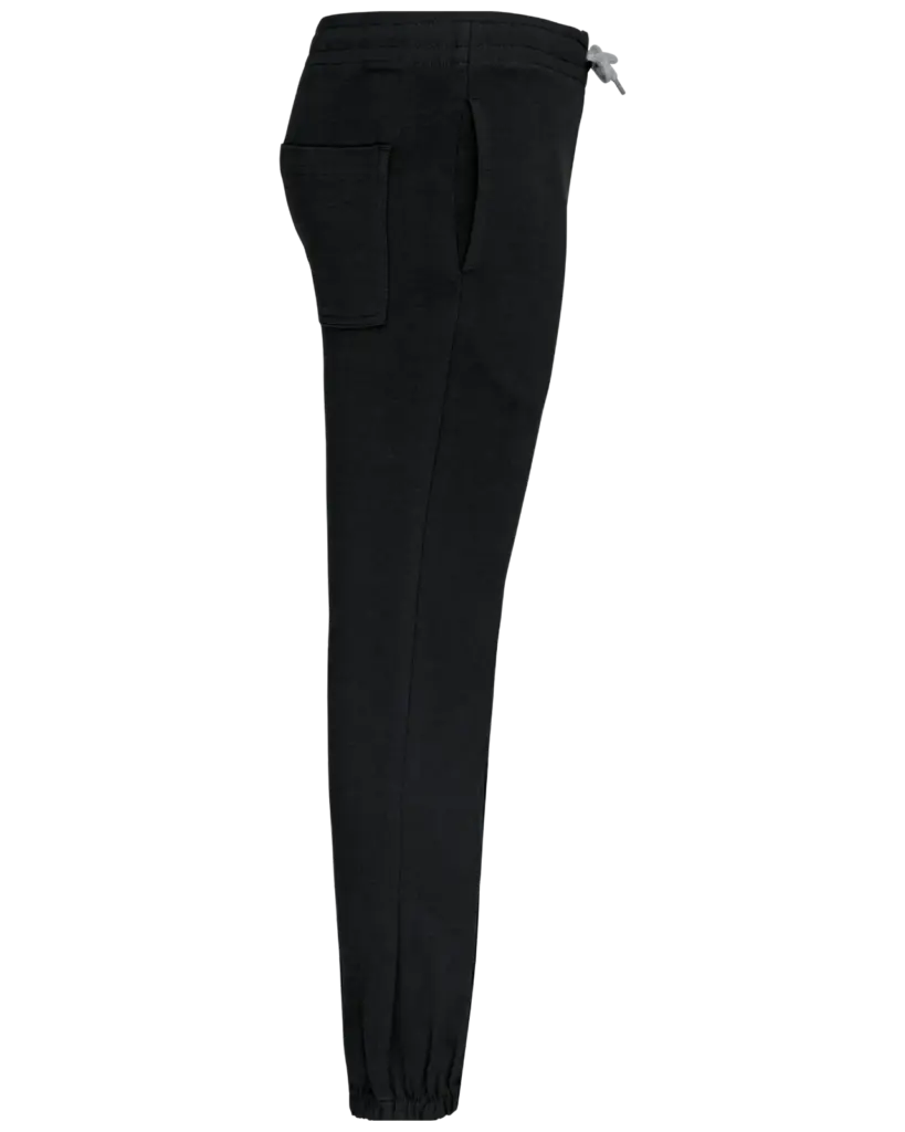 Kinderjoggingbroek Van Licht Katoen, black — productfoto 5