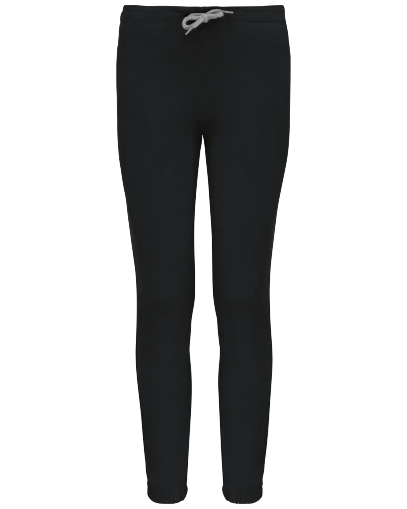 Kinderjoggingbroek Van Licht Katoen, black — productfoto 6