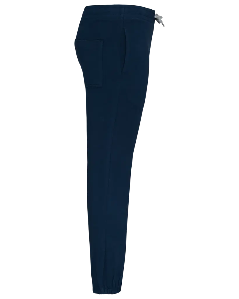 Kinderjoggingbroek Van Licht Katoen, navy — productfoto 7