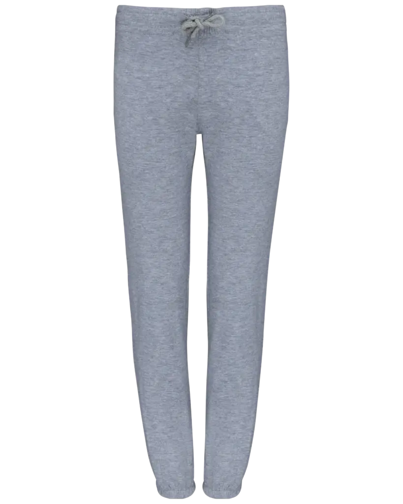 Kinderjoggingbroek Van Licht Katoen, oxford grey — productfoto 9