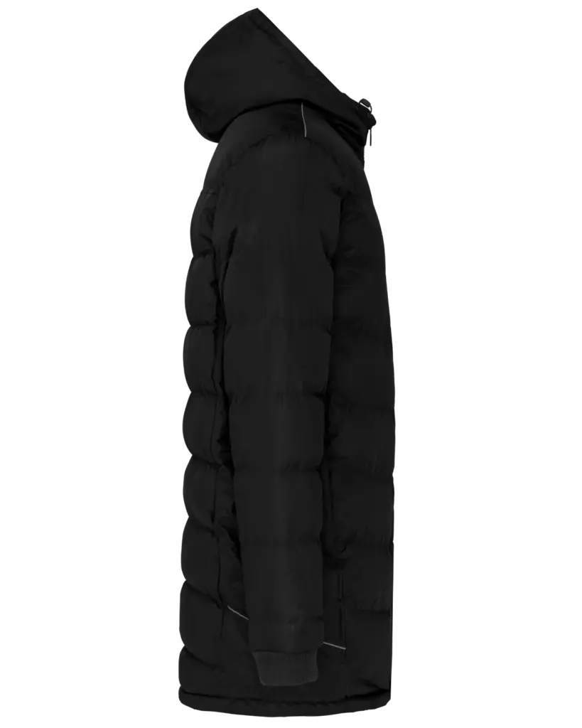 PS_PA223-S_BLACK - Hidalgo Teamsports parka, black — productfoto 5