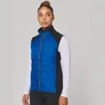 BODYWARMER IN TWEE STOFFEN — productfoto 3