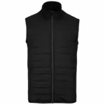 BODYWARMER IN TWEE STOFFEN, black — productfoto 6