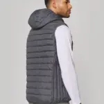 Bodywarmer met capuchon volwassene — productfoto 2