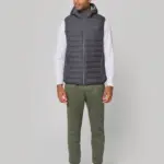 Bodywarmer met capuchon volwassene — productfoto 3