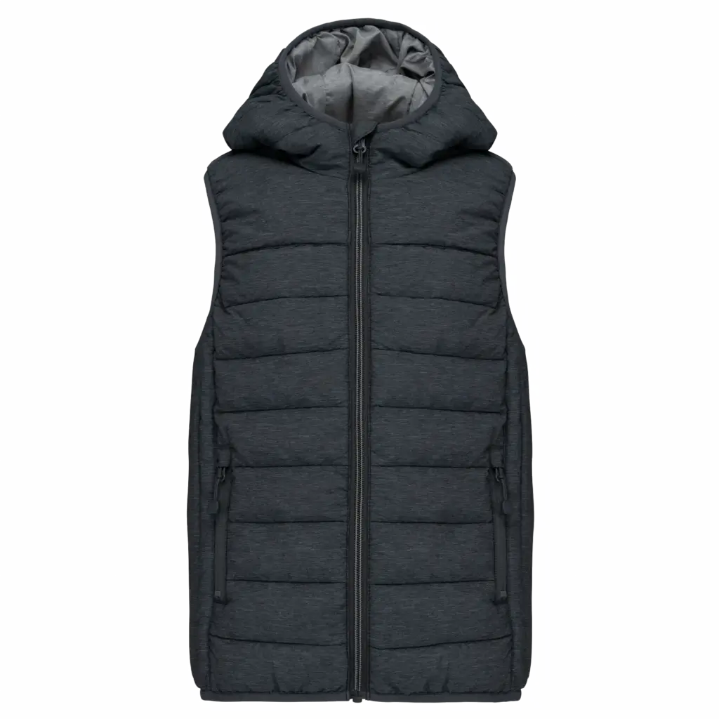 Bodywarmer PA237 bedrucken ultraleicht Kapuze XS-3XL — Produktfoto 7