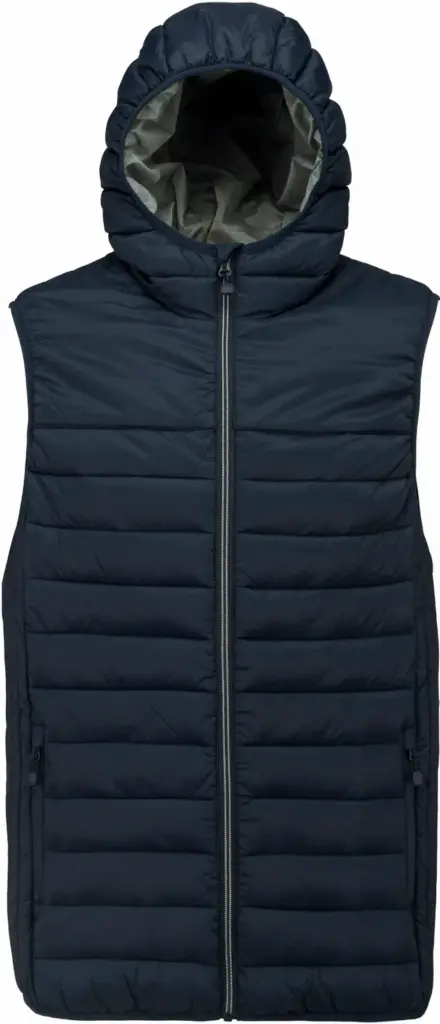 Bodywarmer PA237 bedrucken ultraleicht Kapuze XS-3XL — Produktfoto 8