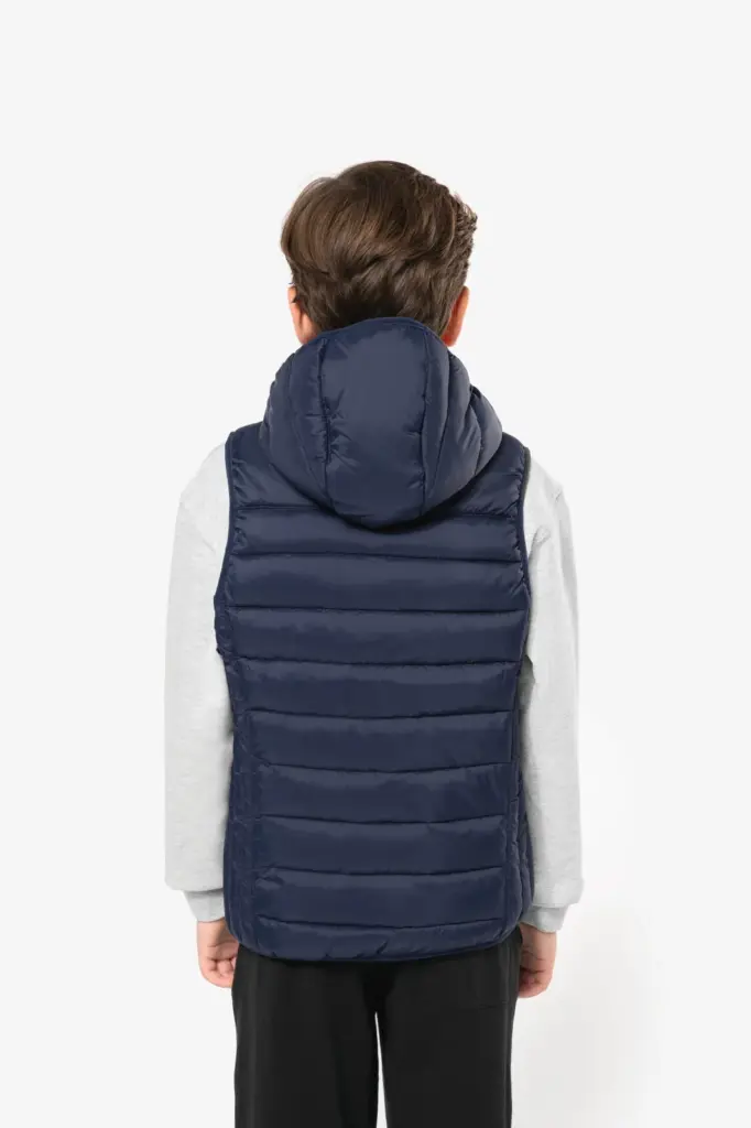 PA238-5_2025 - Hidalgo Bodywarmer met capuchon kids — productfoto 2