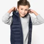 Bodywarmer met capuchon kids — productfoto 3