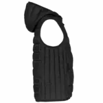 Bodywarmer met capuchon kids, black — productfoto 5