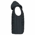 PS_PA238-S_MARLDARKGREY - Hidalgo Bodywarmer met capuchon kids, marl dark grey — productfoto 6
