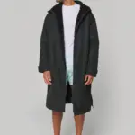 Lange jas met sherpavoering uniseks — productfoto 4