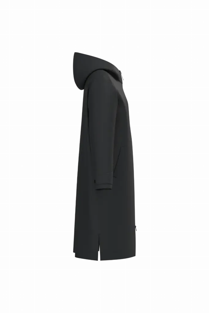 PS_PA245-S_BLACK - Hidalgo Lange jas met sherpavoering uniseks, black — productfoto 5