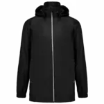 Unisex regenjas voor volwassenen, black — productfoto 6