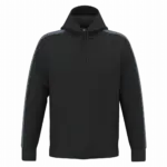 PA3055 - Uniseks tweekleurige teamwear hoodie, black / sporty grey