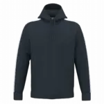 PA3055 - Uniseks tweekleurige teamwear hoodie, navy / white — productfoto 4