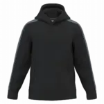 PA3056 - Tweekleurige teamwear hoodie voor kinderen, black / sporty grey