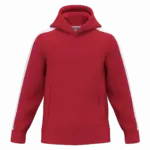 PA3056 - Tweekleurige teamwear hoodie voor kinderen, sporty red / white — productfoto 5