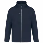Softshell met afritsbare mouwen, navy — productfoto 8