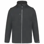 Softshell met afritsbare mouwen, titanium — productfoto 10