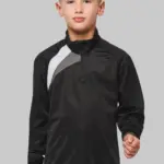 PA329-3_2022 - Hidalgo Kindertrainingsweater Met Ritskraag