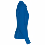 Sport Top ¼ Zip met lange mouwen voor dames, sporty royal blue — productfoto 3