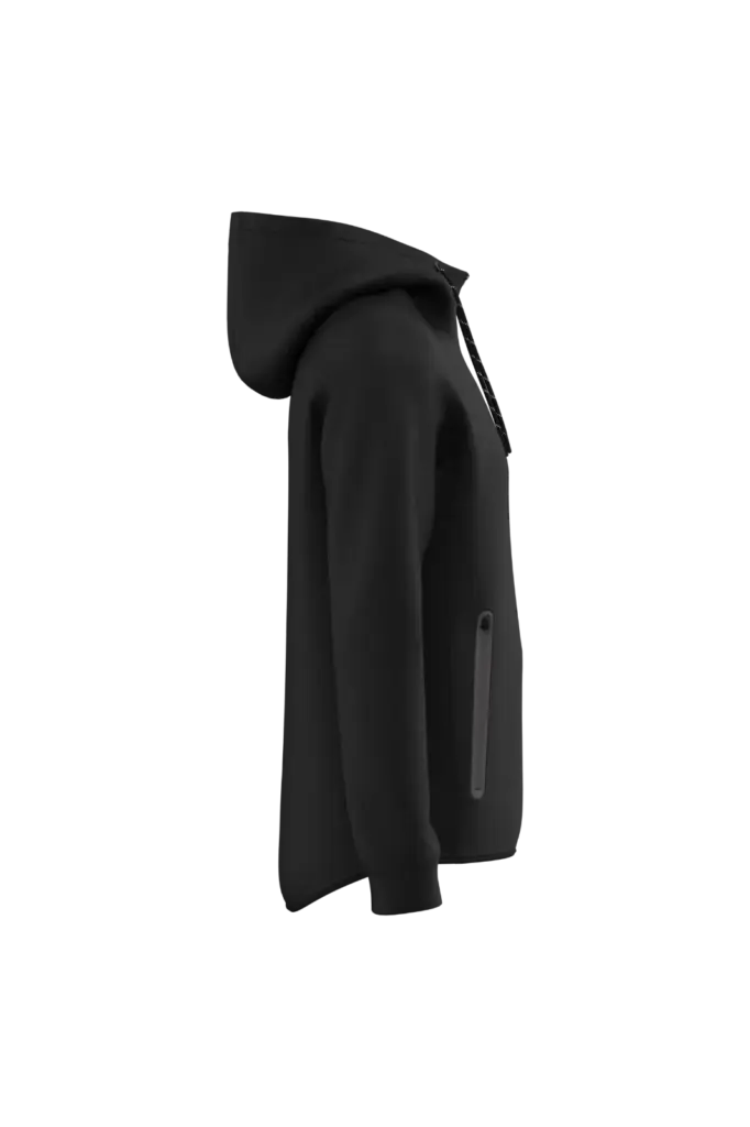 PS_PA358-S_BLACK - Hidalgo Herenjasje met capuchon performance, black — productfoto 4
