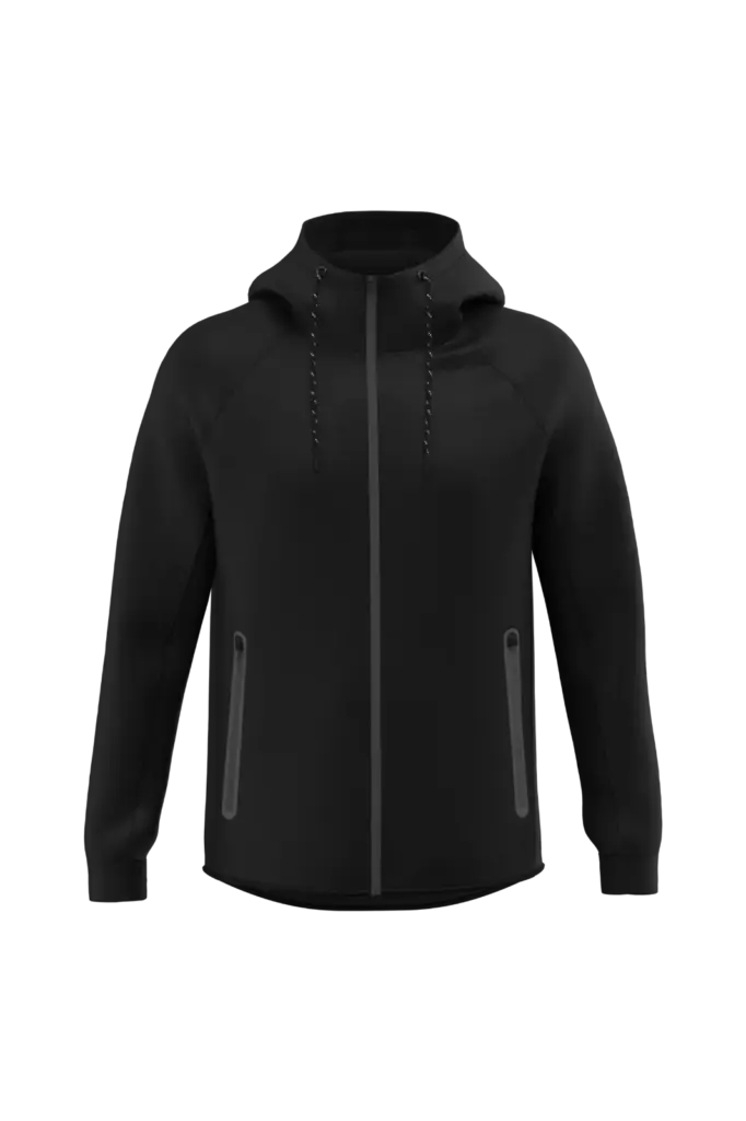 Custom Printed Men's PA358 Stretch Hooded Jacket XS-3XL — product photo 6