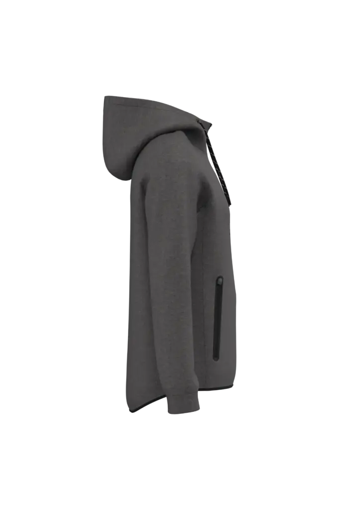 PS_PA358-S_DEEPGREYHEATHER - Hidalgo Herenjasje met capuchon performance, deep grey heather — productfoto 5