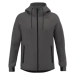 Custom Printed Men's PA358 Stretch Hooded Jacket XS-3XL — product photo 7