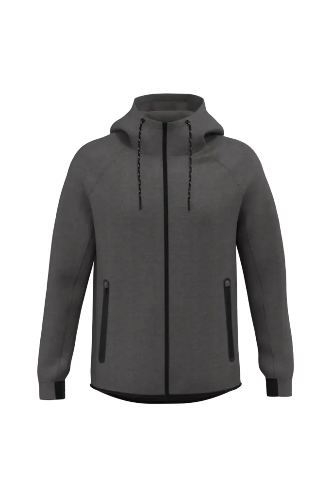 Custom Printed Men's PA358 Stretch Hooded Jacket XS-3XL — product photo 7