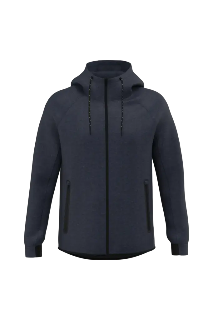 Custom Printed Men's PA358 Stretch Hooded Jacket XS-3XL — product photo 8