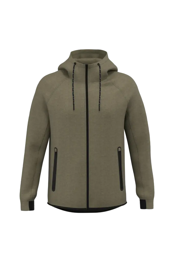 Custom Printed Men's PA358 Stretch Hooded Jacket XS-3XL — product photo 9
