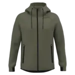 Custom Printed Men's PA358 Stretch Hooded Jacket XS-3XL — product photo 10
